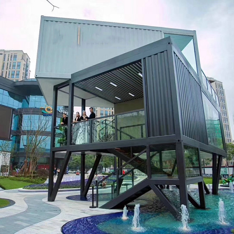 Cretive Architecture B&B Hotel Sales Department Office Container Housing for Sale