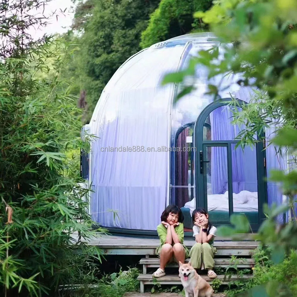 Manufacturers Supply Transparent PC Starry Sky Room Homestay House Outdoor Mobile Camping Transparent Starry Sky House