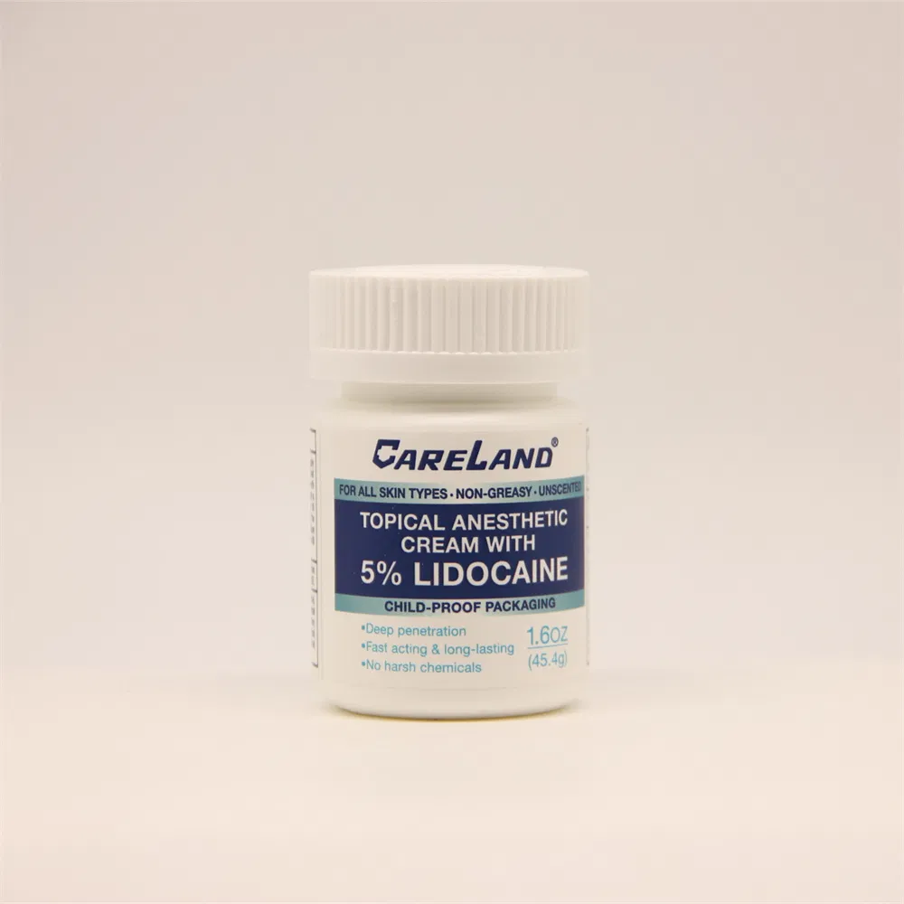 No Harsh Chemicals Temporarily Pain Relief Lidocaine Gel Cream
