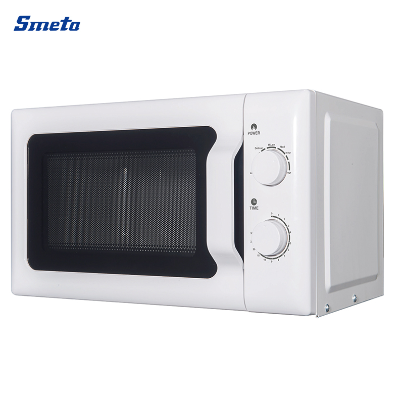 Smeta 20L 220-240V Mechanical Mini Electric Ss Font Microwave Oven