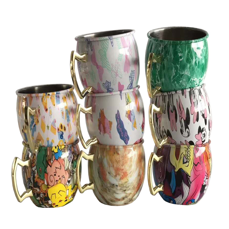 Mini Size Stainless Steel Wishkey Moscow Mule Mugs