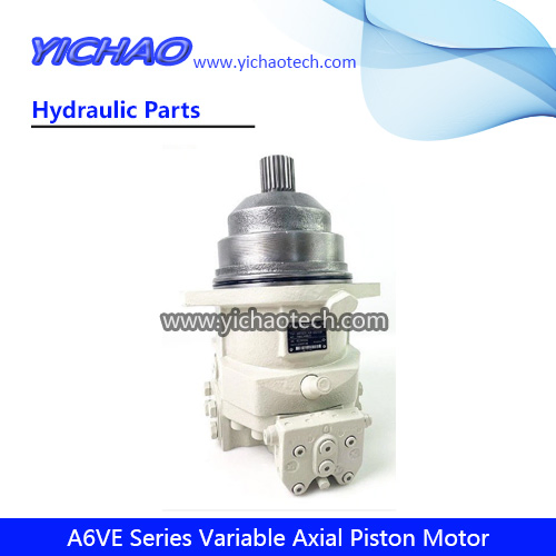 Rexroth A6ve Series 6X A6ve28/A6ve55/A6ve80/A6ve107/A6ve140/A6ve160/A6ve200/A6ve250 Hydraulic Variable Displacement Axial Piston Motor for Excavator/Bulldozer