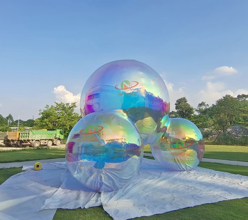 Factory Price OEM Advertising Balloon Inflatable Ball Large Outdoor Decoration Inflatable Mirror Ball