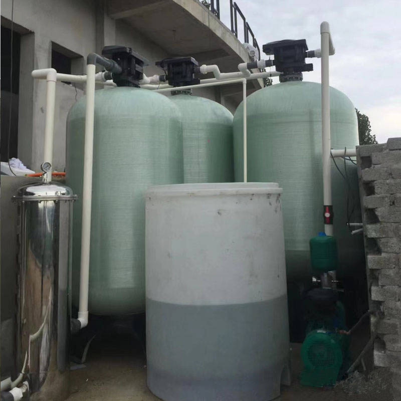 Industrial Boiler Sand Filter Carbon Filter Water Softener System Hard Water Softener