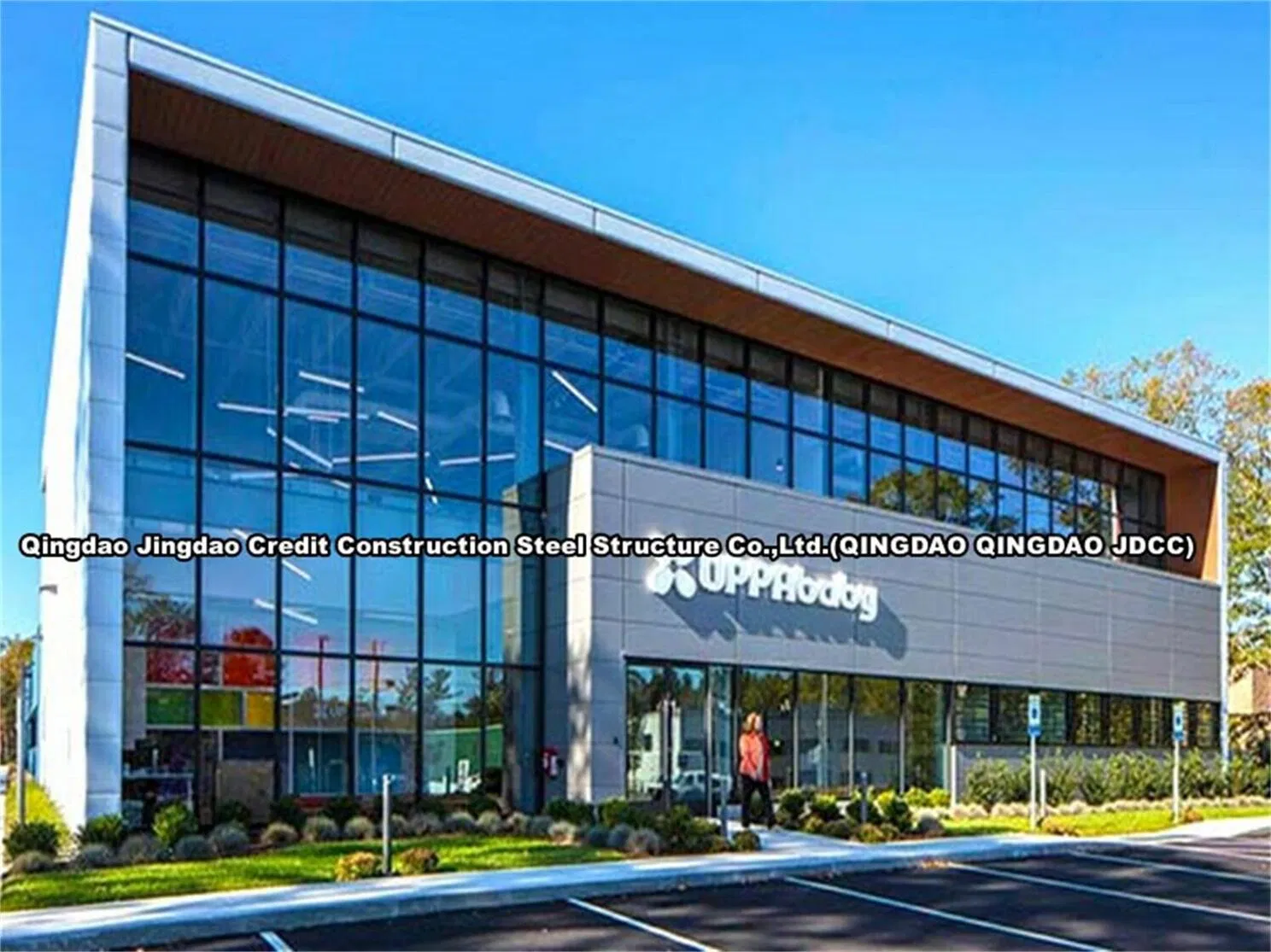 Discount Promotional Cheapest Prefabricated Steel Structure Building, Car Parking / Factory Steel Structure