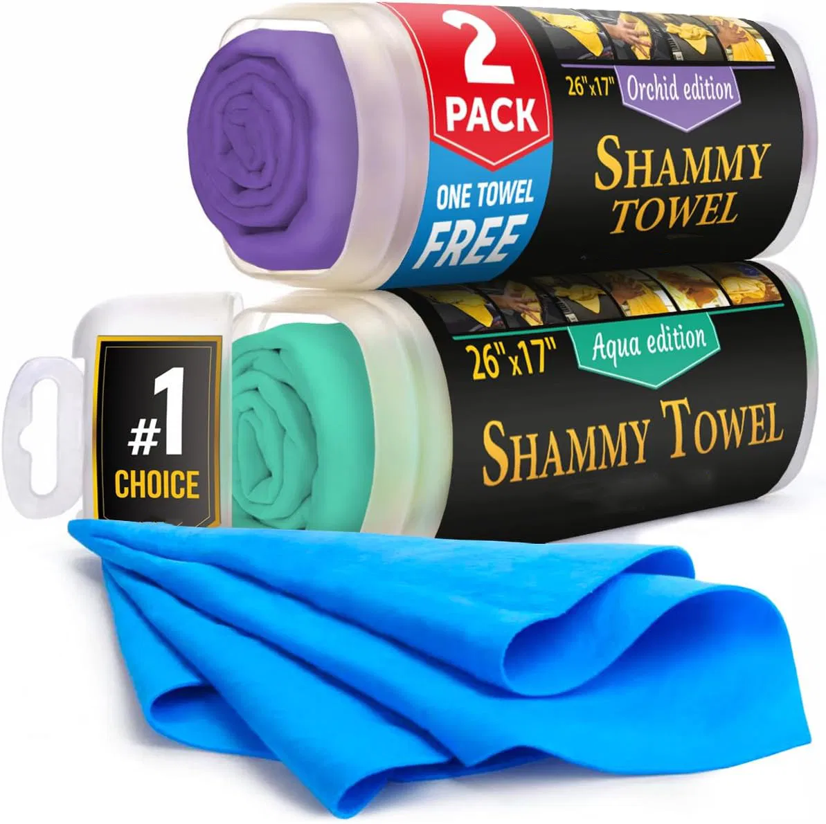 Wholesale 66X43X0.2cm PVA Car Cleaning Towel Pet Bath Car Wash Towel