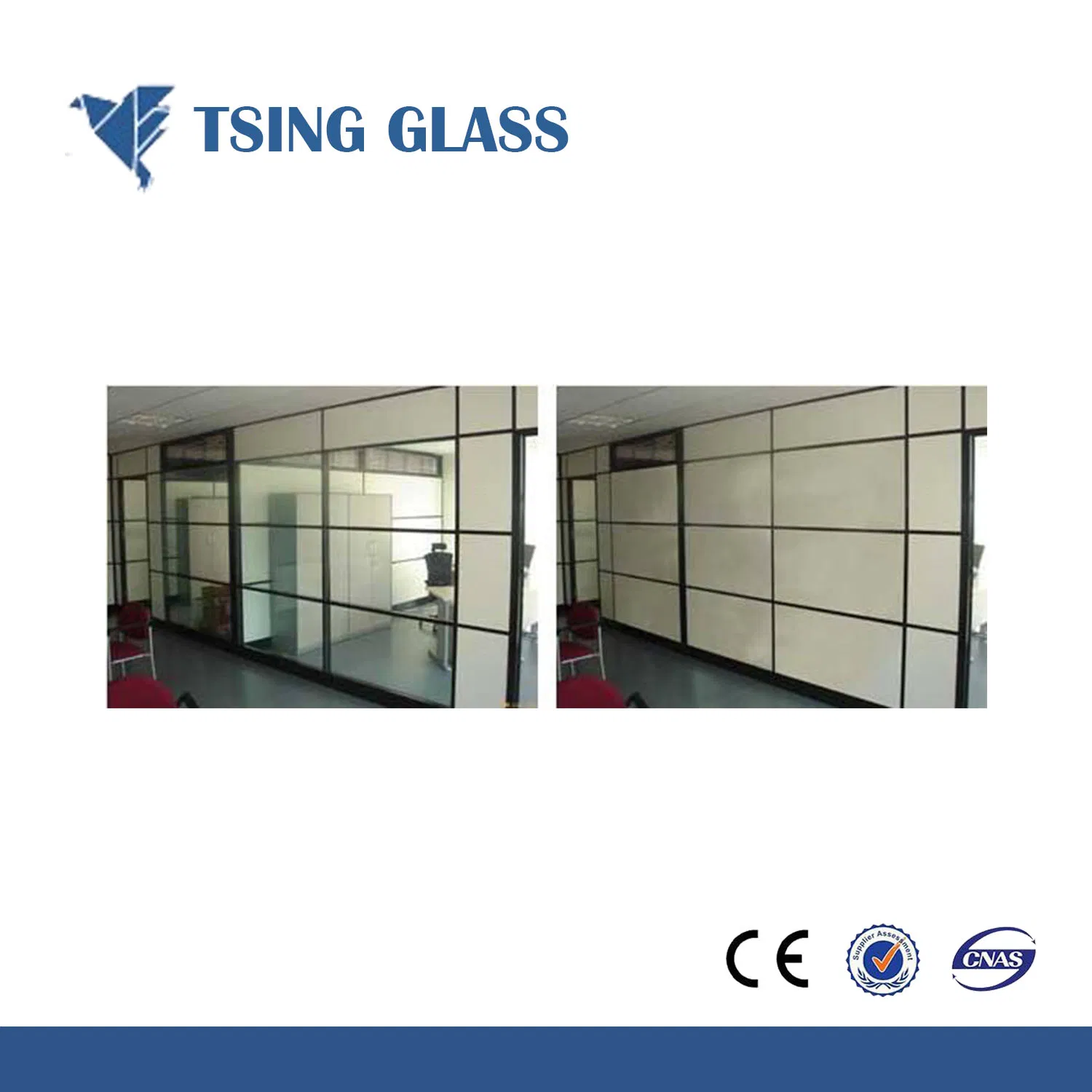 High Transparency Electronic Power Control Pdlc Smart Film/ Self Adhesive Smart Film/ Non Adhesive Smart Film