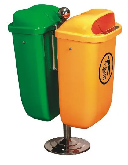 Эко-урна для мусора уличная, 1100 л