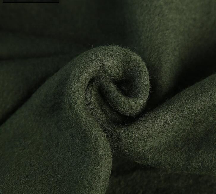 Green Blanket Pure Wool Thick Polyester Acrylic Spandex Bedding Blanket