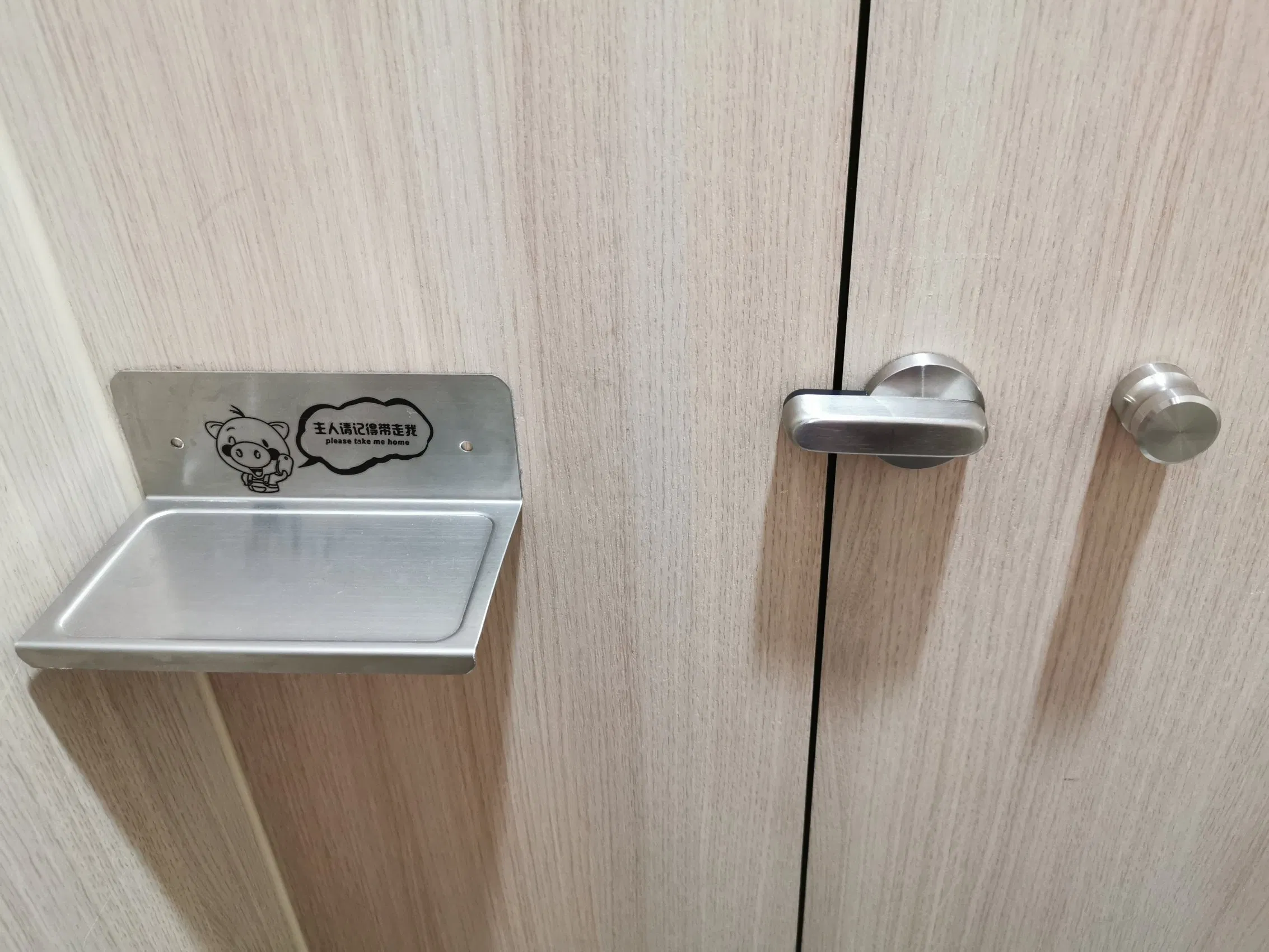 Fumeihua Shower Cubicles Bathroom/Woodgrain Toilet Cubicle