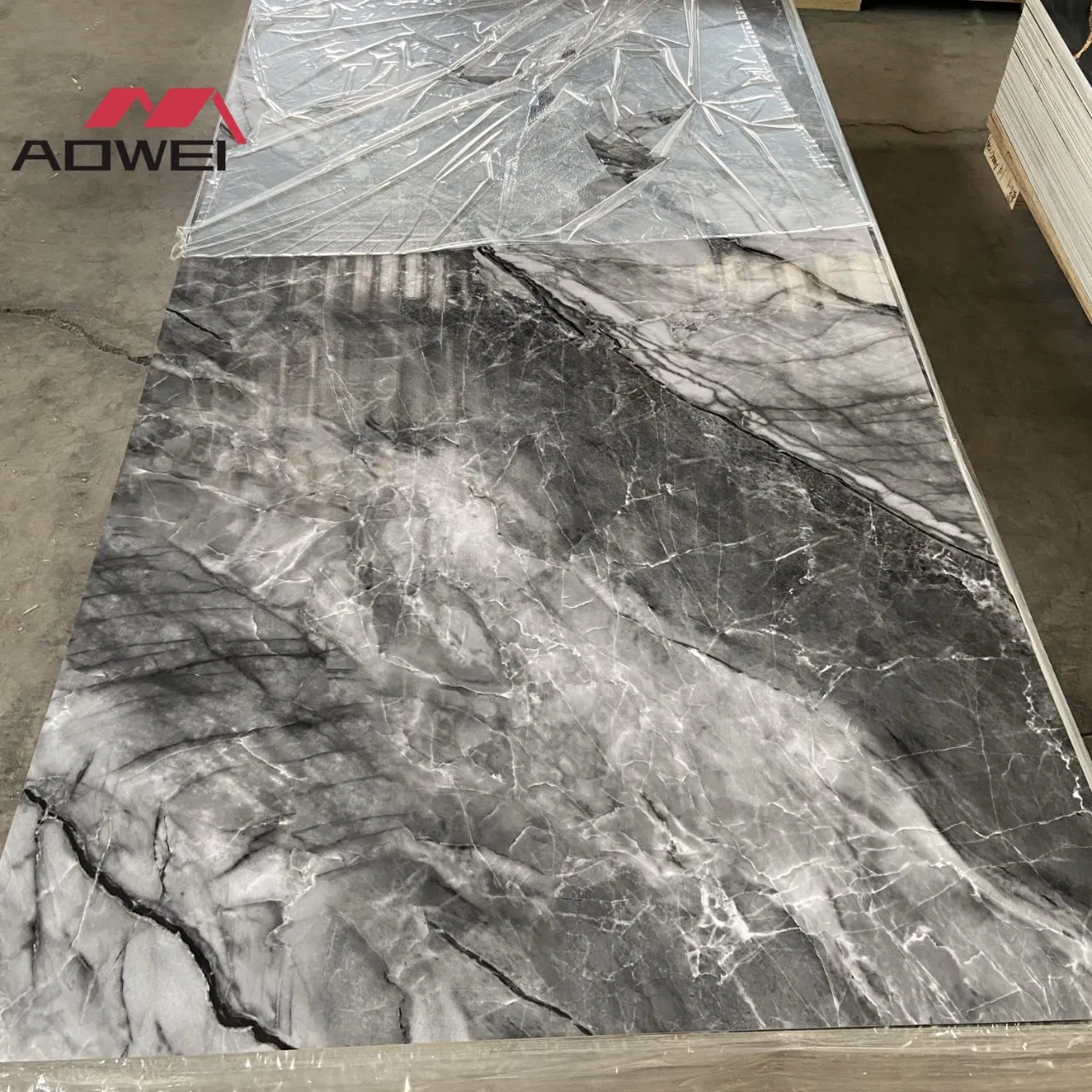 Premium High Gloss 3D Marble PVC Wall Panels for Soundproofing