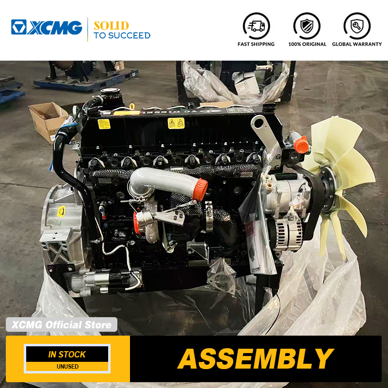 XCMG Official YCS06245-50 Water-Cooled Four-Stroke Heavy-Duty Truck Engine Assembly