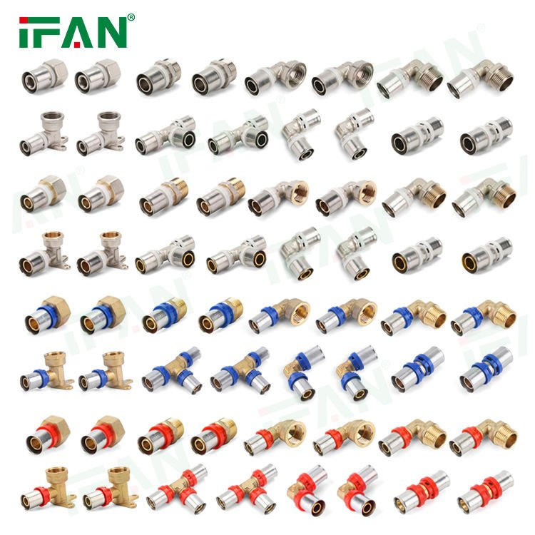 Пресс-фитинги Ifan PEX-AL-PEX для труб 16-63мм