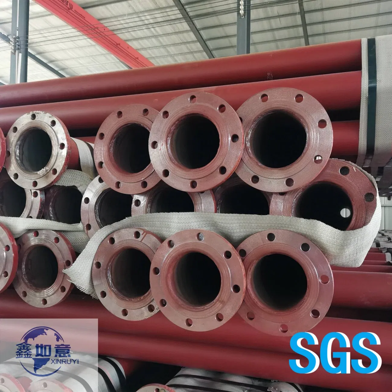 A53 5L a B Varnish and Plastic Spray Painting Tpep, 3PE Coating Composite Steel Pipe for Mining