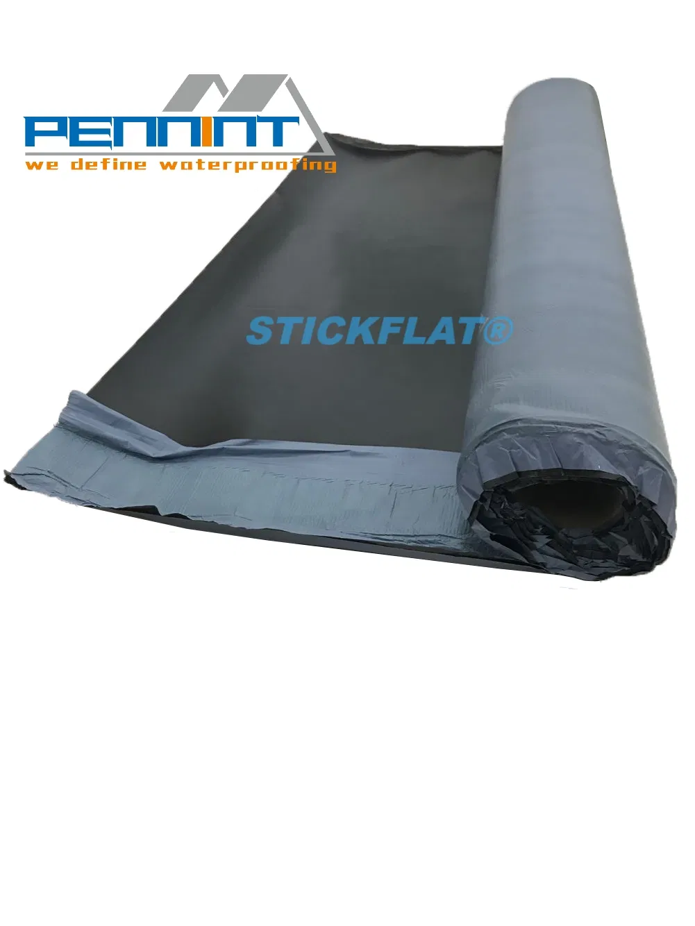 Cross Laminated HDPE Film Self Adhesive Bitumen Waterproof Membrane