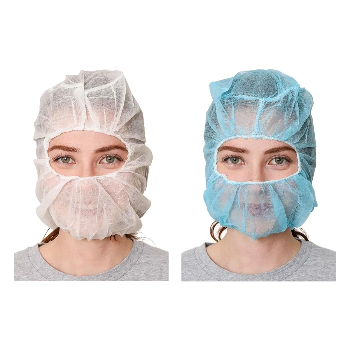 Factory Disposable Protective Polypropylene Non-Woven PP Ninja Astronaut Space Balaclava Cover Head Hood