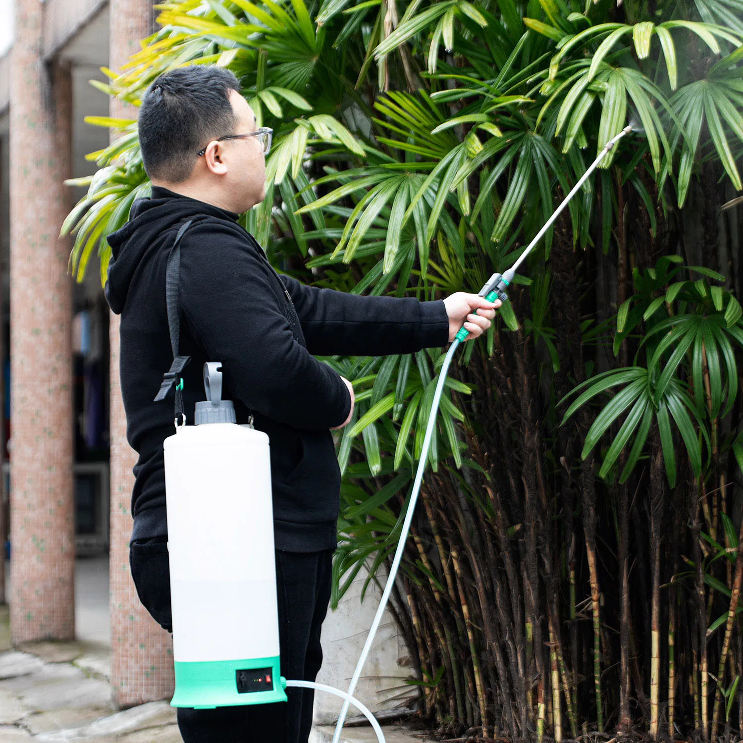 5L Manual Backpack Mist Sprayer for Garden Use Plastic Tree Pressure Sprayer