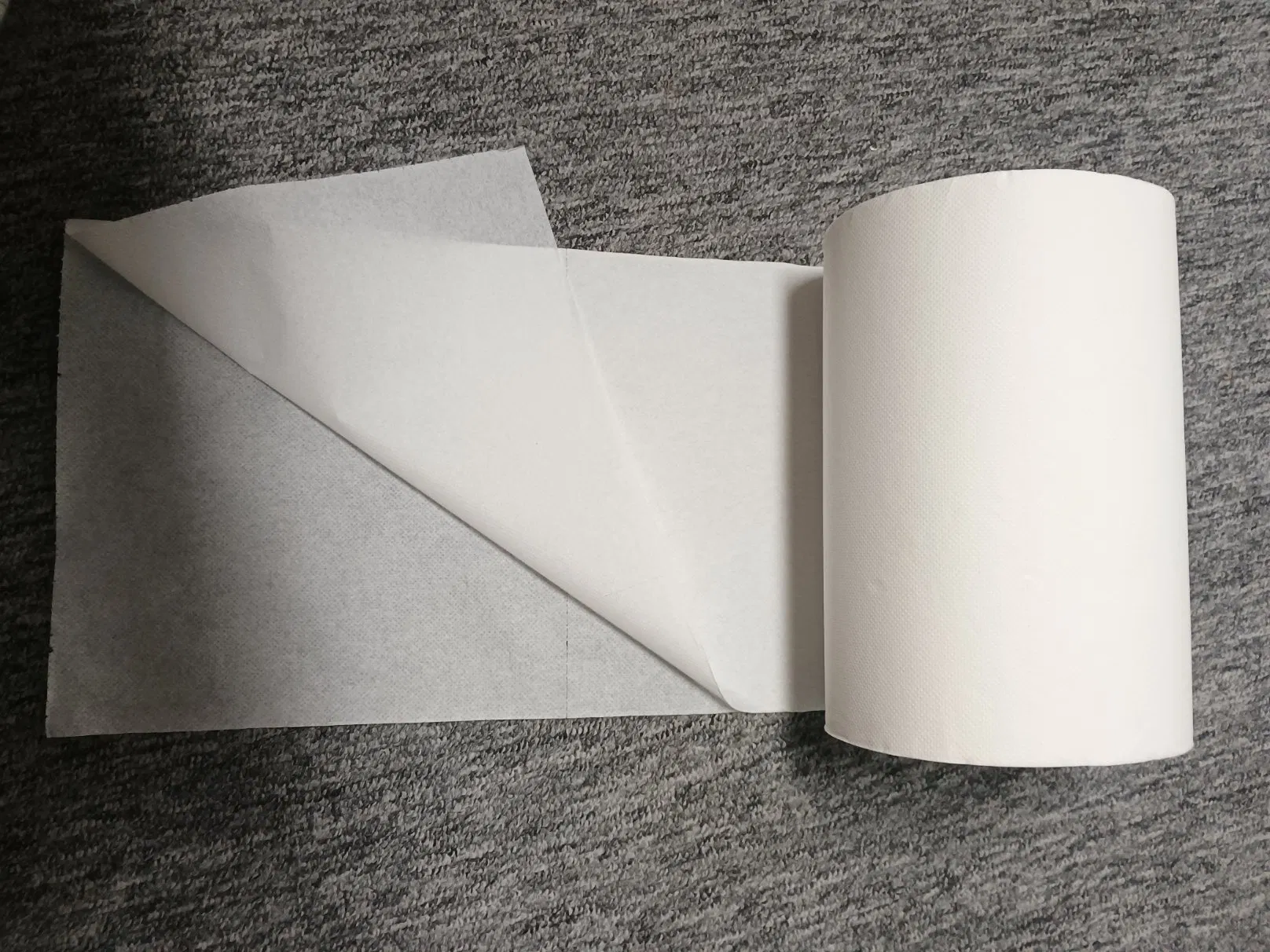 Factory Manufacturer Disposable Embossed Hand Dryer 1ply White 80m Dispenser Hand Paper Towel Tolls