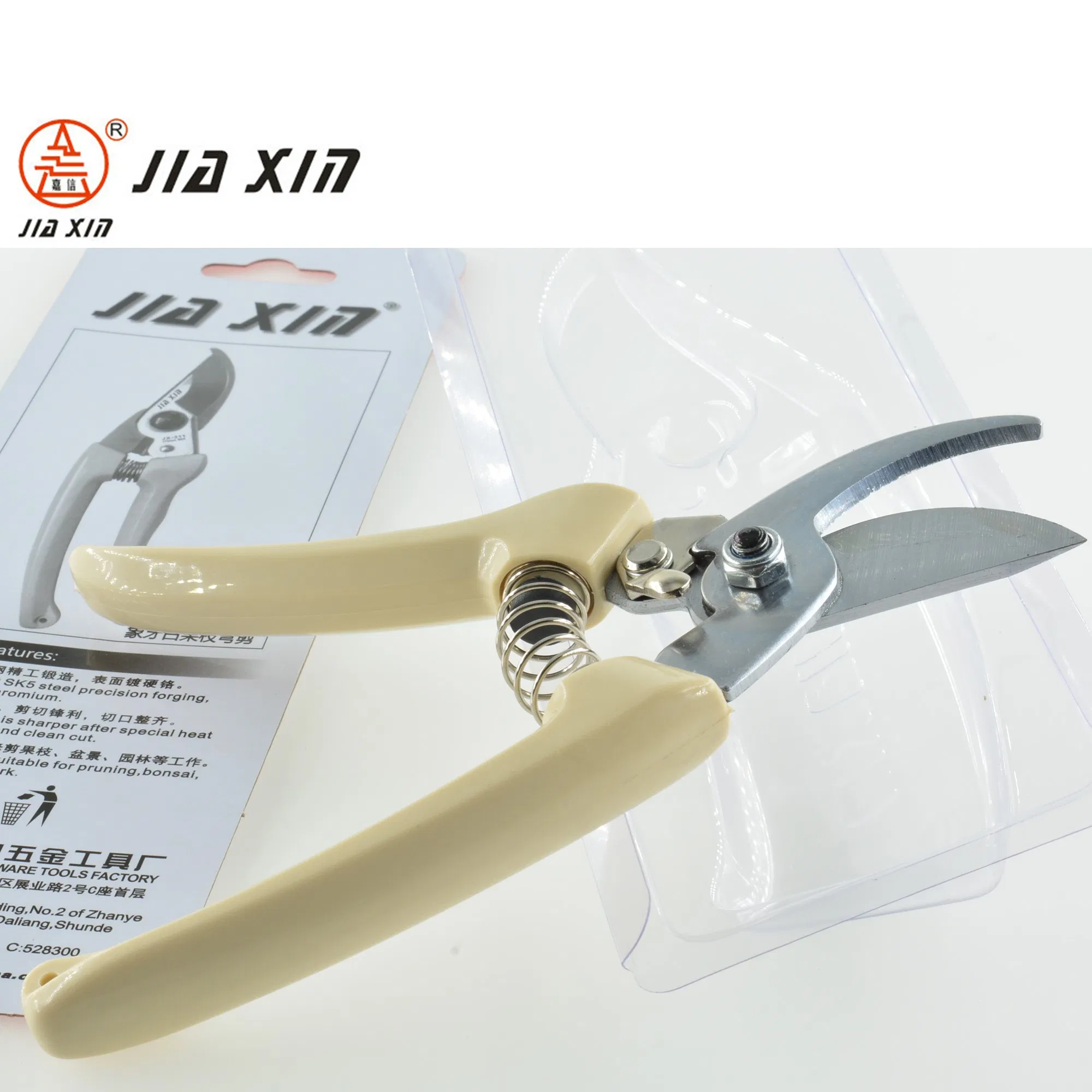 Садовый секатор JIAXIN, сталь SK5, 5.5 дюймов