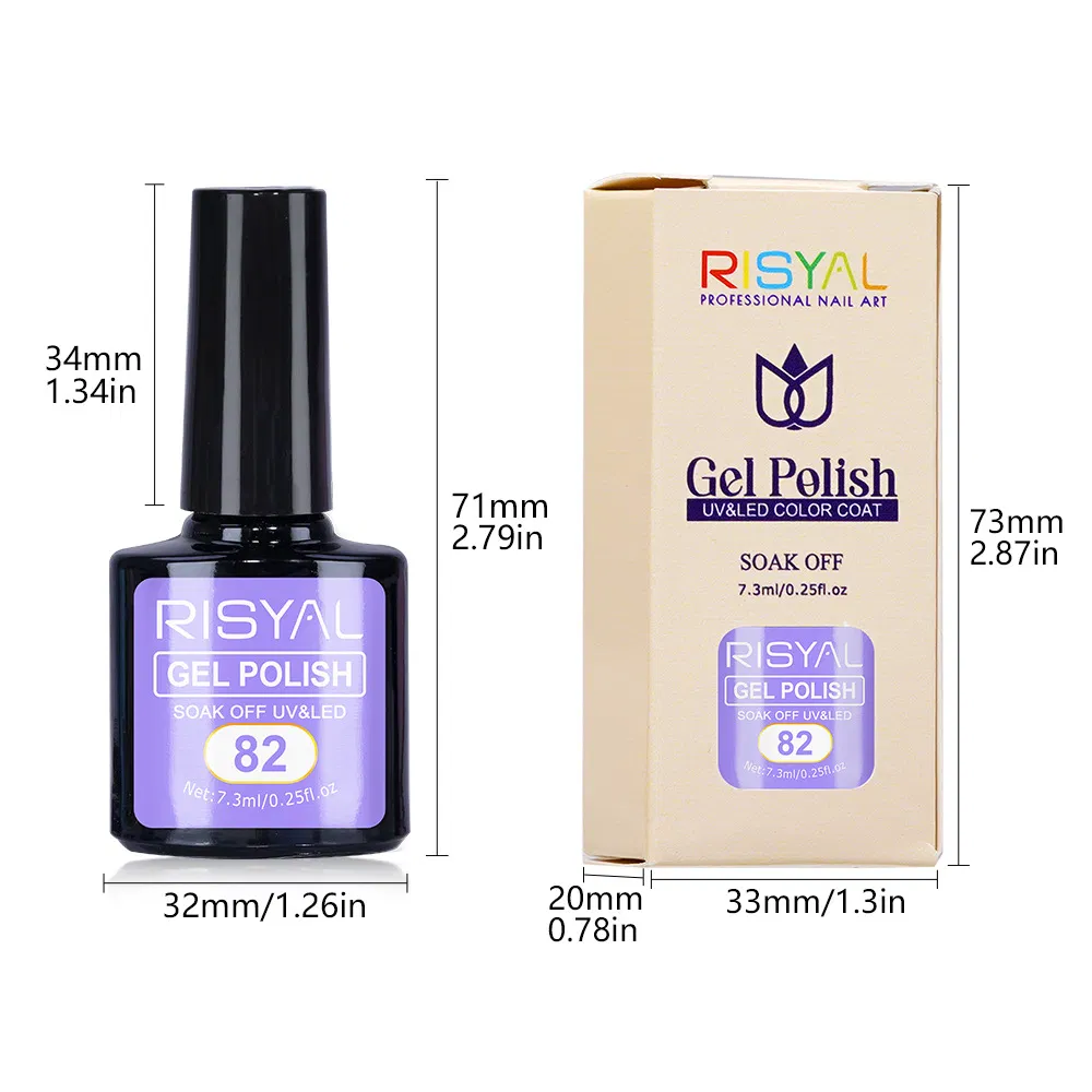 Non-Yellowing 12 Colors Black White UV Gel Nail Polish for Professional Salon Manicure Kit