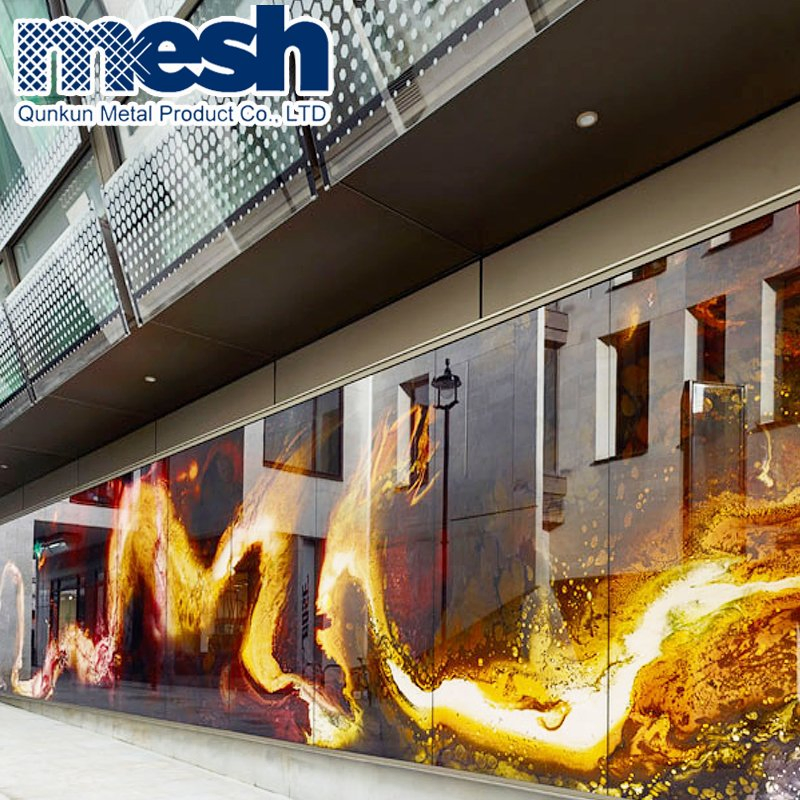 Decorative Metal Mesh for Glass Laminated