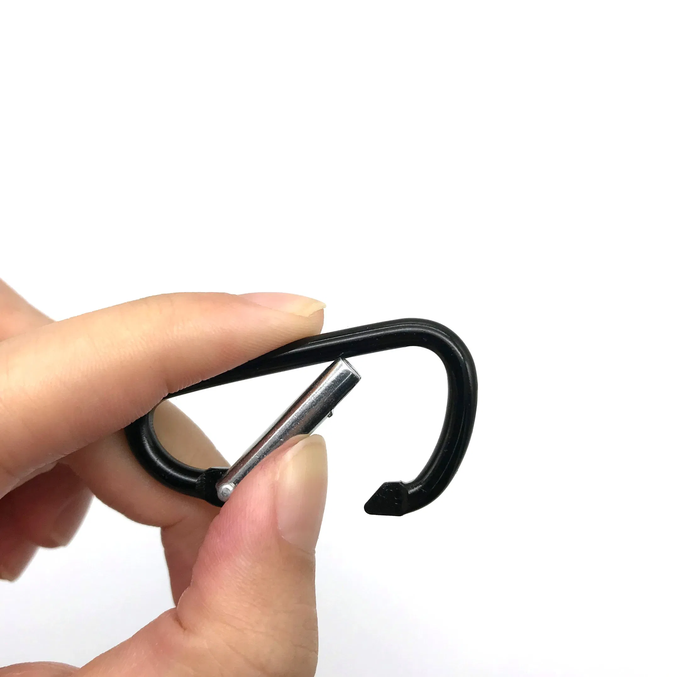 Climbing Lock Keychain Snap Hook Safety Heavy Duty Metal Spring Clip