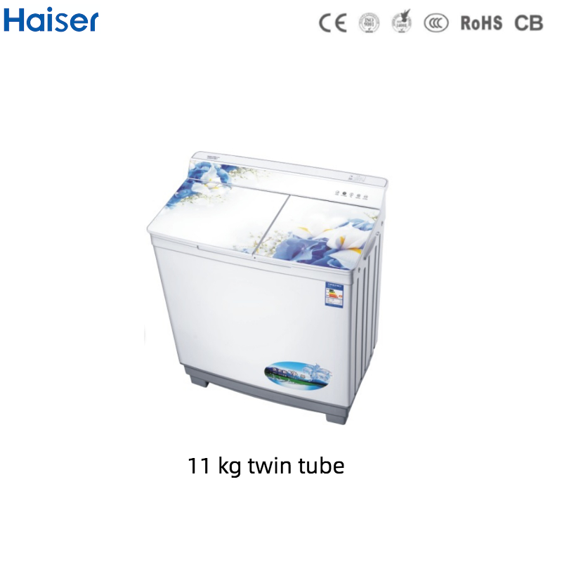 Super Quality 11 Kg Twin Tube Washer and Dryer with Double Layer Body