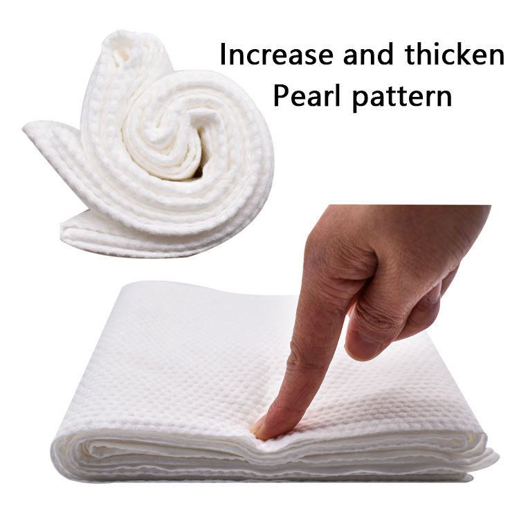 Hot Sell Disposable Non-Woven Cleaning Bath Towel Disposable Bath Towel