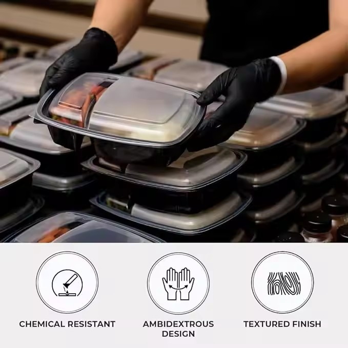 Transparent Food Grade Serviece Home Vinyl Gloves