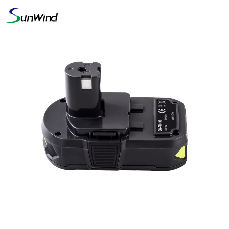 Power Tool Battery for Ryobi P102 P103 P105 P107 P108 P109 18V 3ah Li-ion Cordless Drill Battery