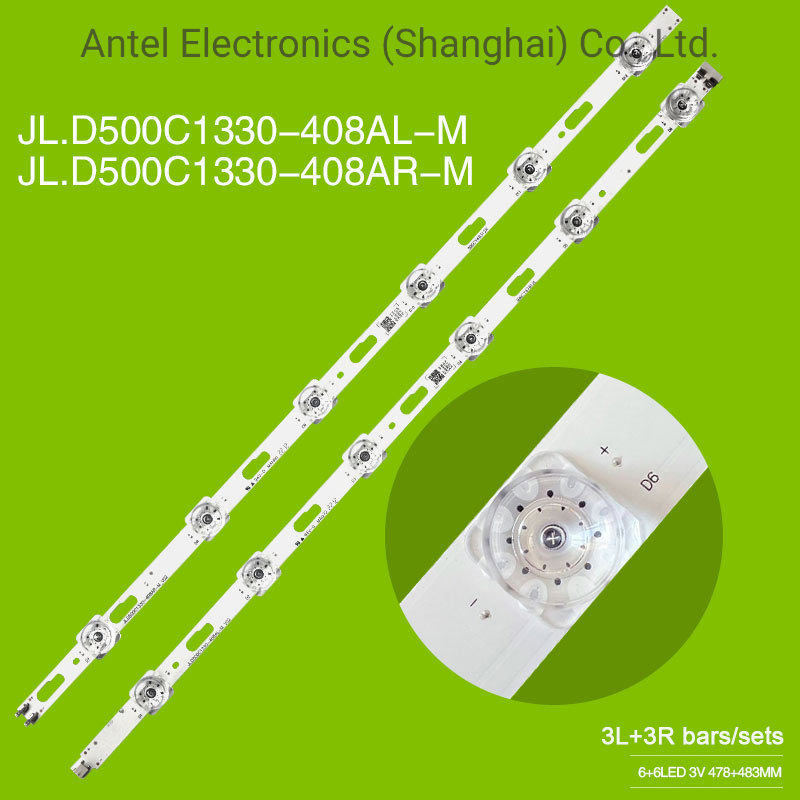 SAMSUNG LED TV Backlight Bar JL.D500C1330-408AL-M JL.D500C1330-408AR-M for Samsung UE50TU8000J