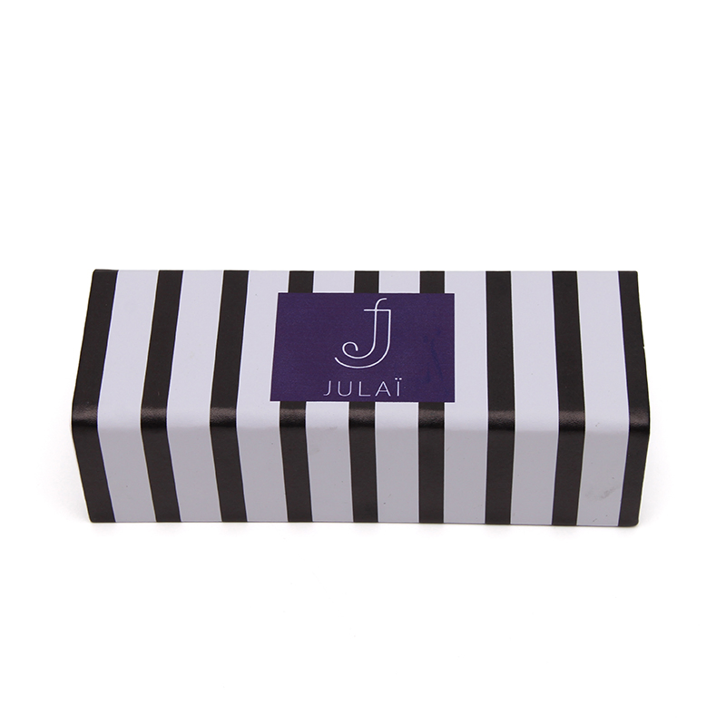 Foldable Sunglasses Case Hard Rectangle Leather Box with Magnetic Closure