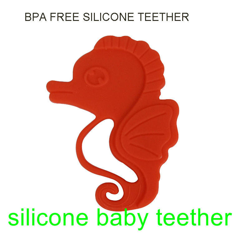 BPA Free Silicone Baby Teether Infant Finger Fruit Teether