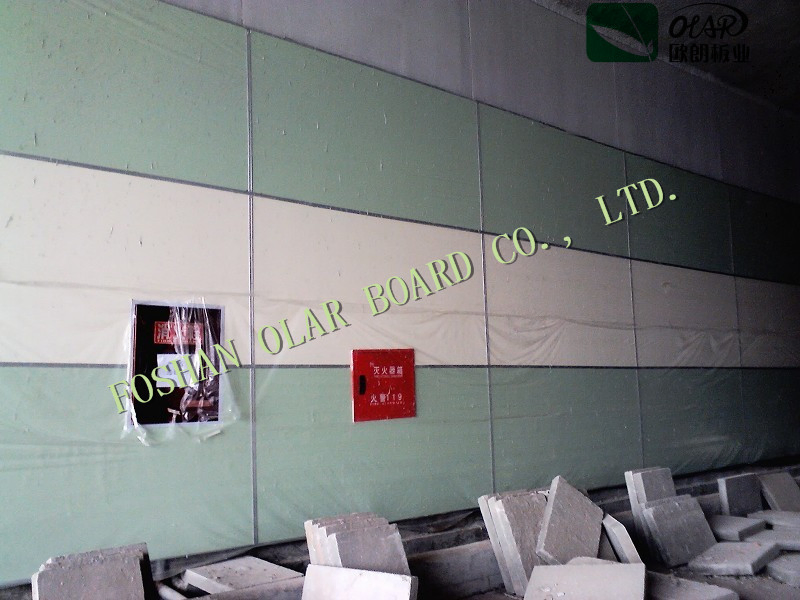 Internal Decorative Fiber Cement Wall Board (building material)