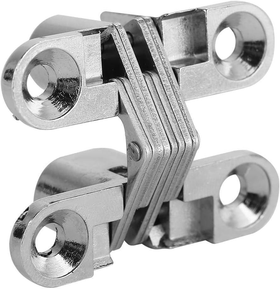 High Quality Zinc Alloy Concealed Hinges Invisible Hinge Cross Hinges for Doors