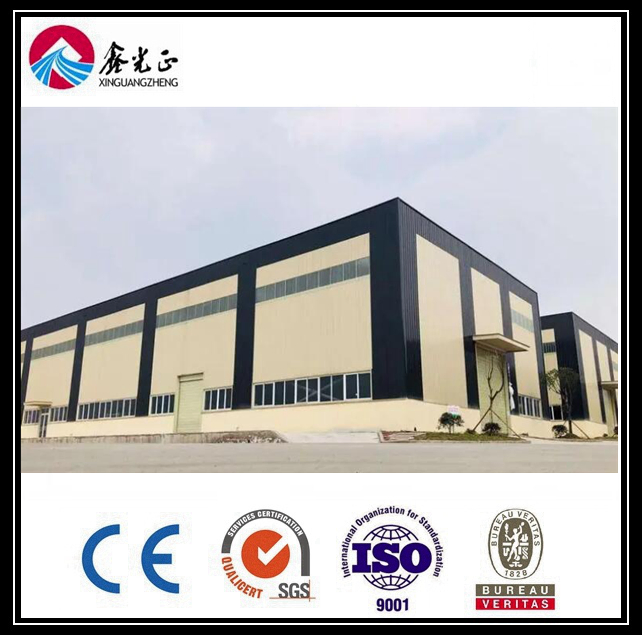 Professional 4s Car Showroom Prefabricated Building Steel Structure (BYSS-101)