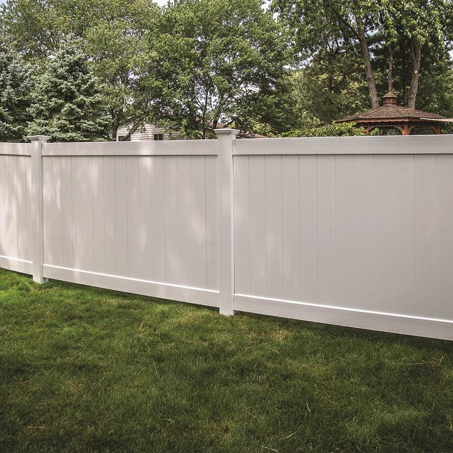Manufacturer High Quality Customized UV Proof Cheap PVC Vinly/ Plastic Privacy Fence