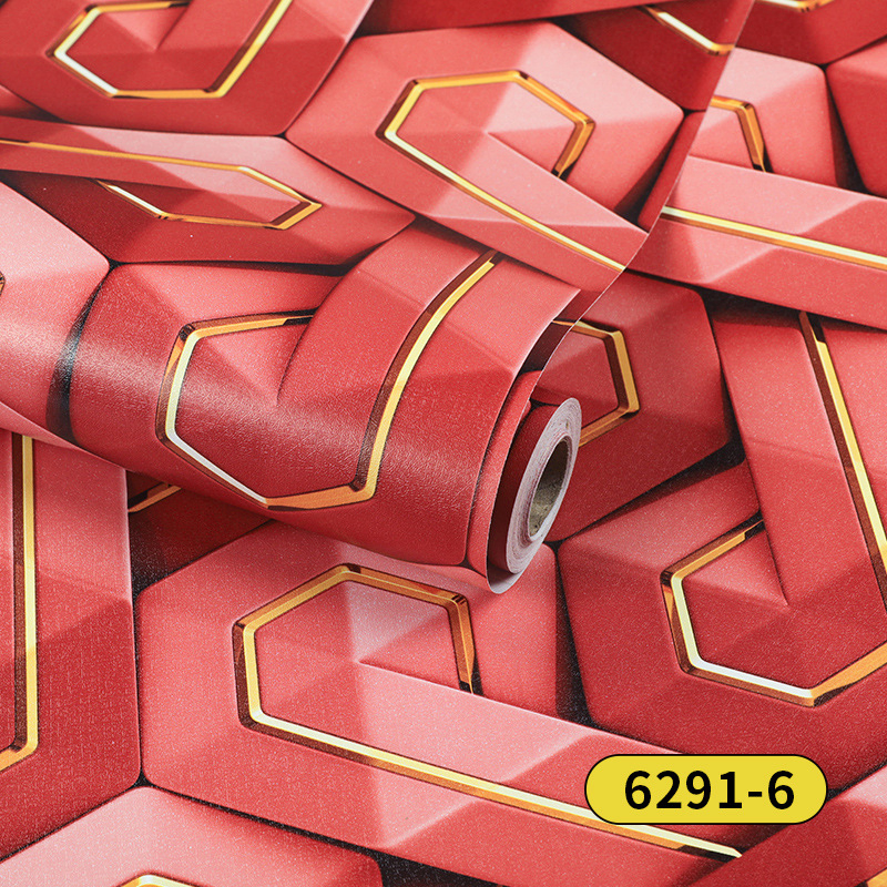 Waterproof Self-Adhesive PVC Wallpaper for Living Room Interior Office Decorate