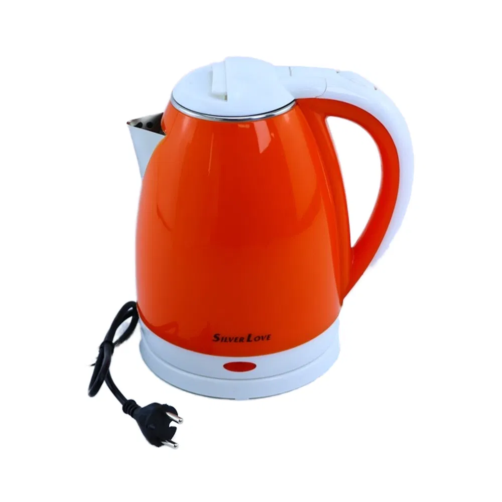 2L Stainless Steel Electric Plastic Kettle Intelligent Automatic Household Car Water Heater 220V Household Kitchen Use