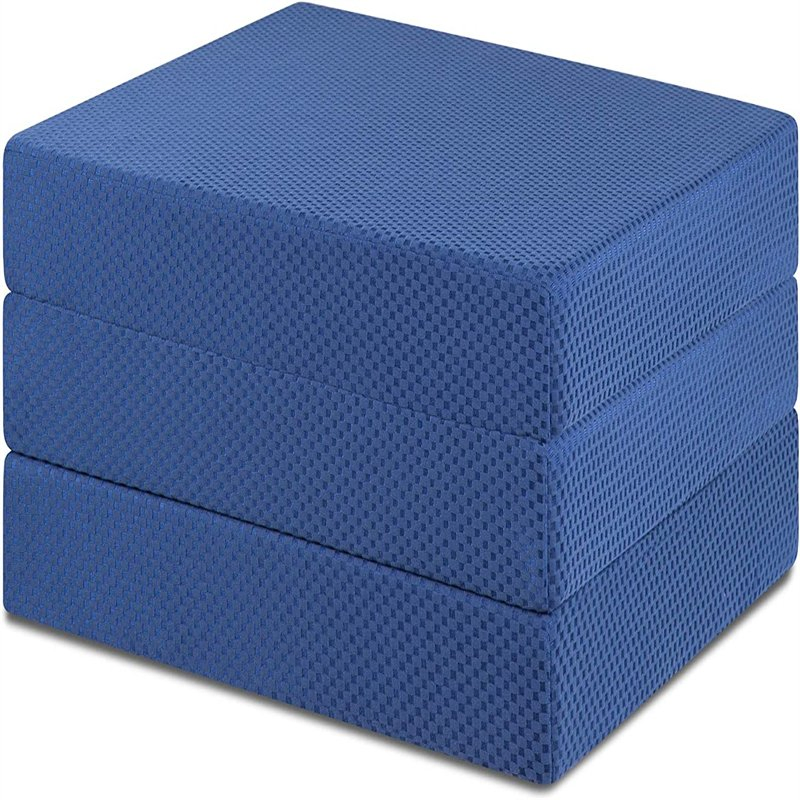 5D Mesh Fabric Cover Tri-Fold Memory Foam Mattress