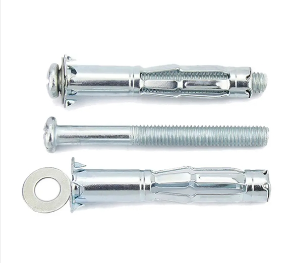 Chrome Plated Expansion Screw Bolt for Drywall Fastening