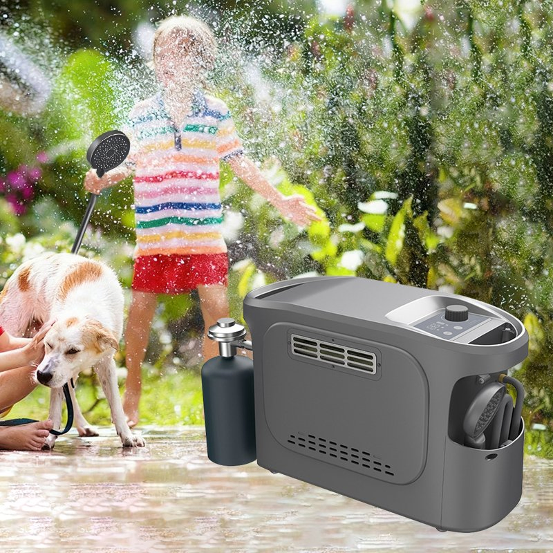 Propane & Natural Gas Water Heater Built-in Pump for Outdoor Camping