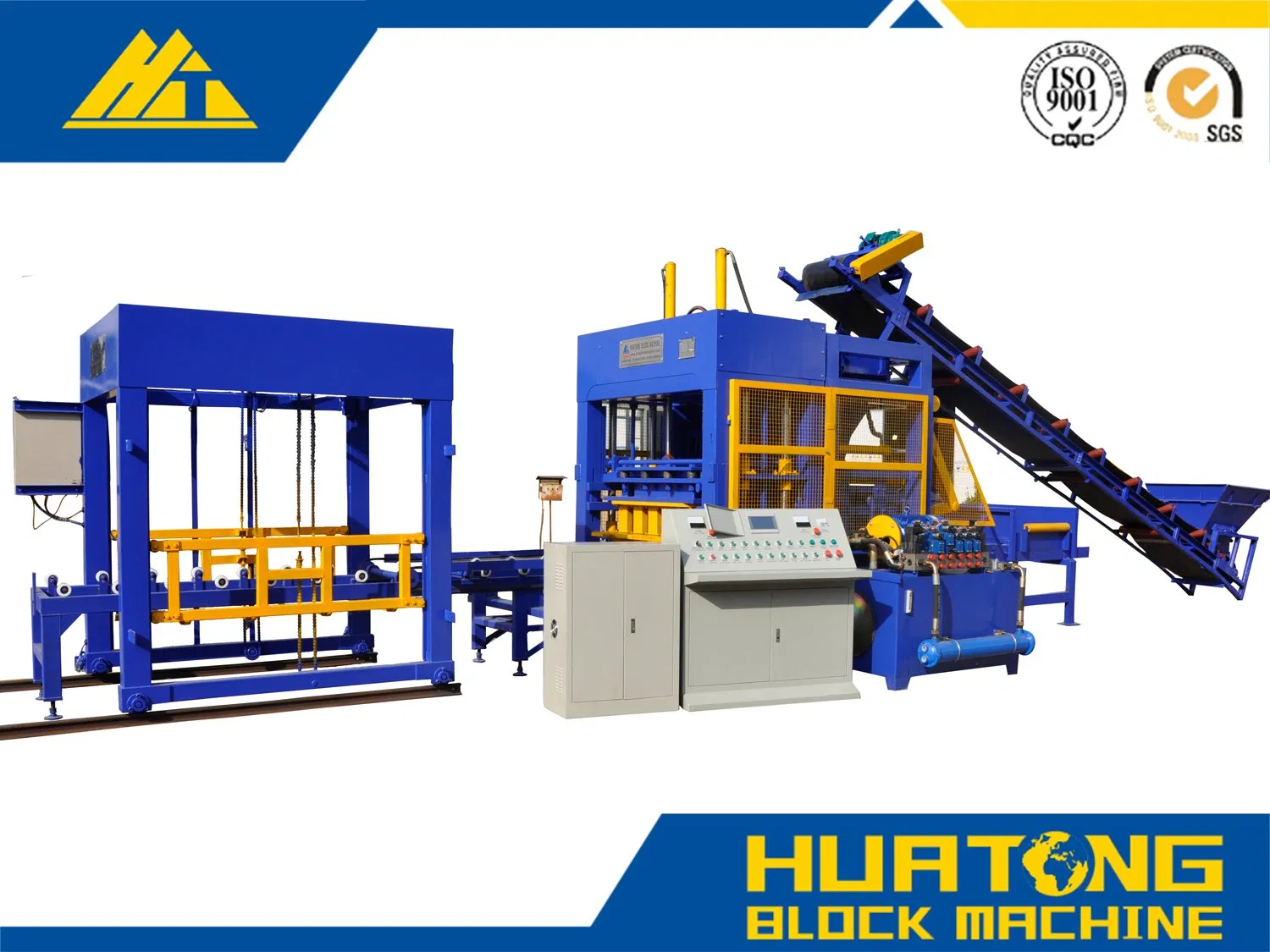 Qt7-15 Automatic Brick Forming Machine, High Output & High Strength