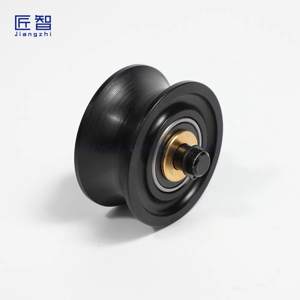 Non-Standard Precision Injection Molding Plastic Nylon Bearing Roller with Stud