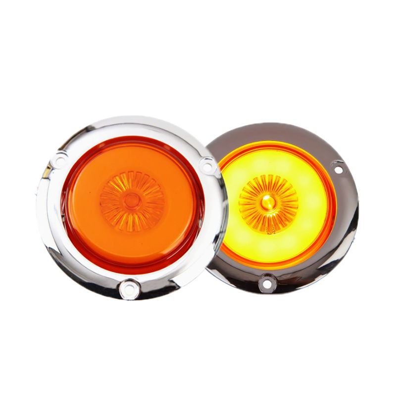 Светодиодный боковой маркер Amber 2/2.5 дюйма для грузовика