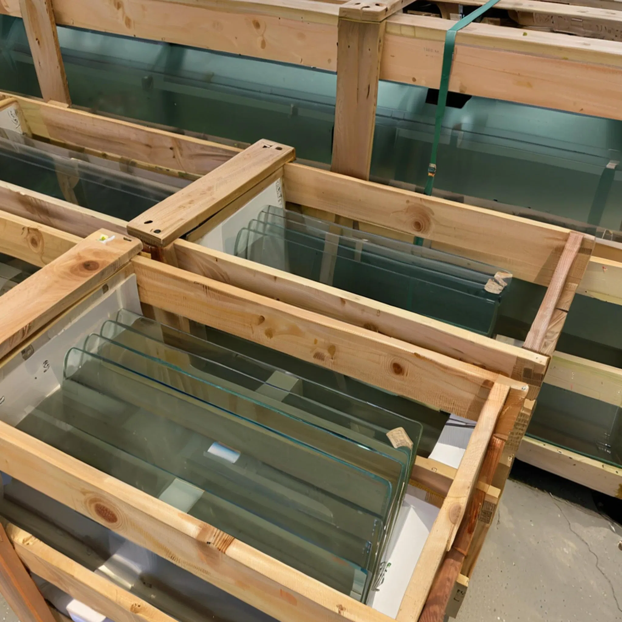 Закаленное стекло 3-19 мм для промышленных окон