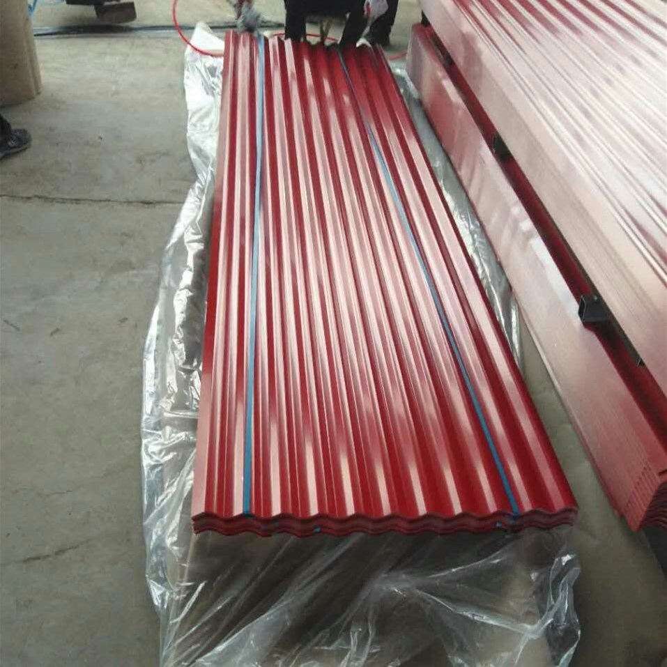 Pre Painted Galvanized Steel Coil PPGI and Corrugated Metal Roofing Sheet