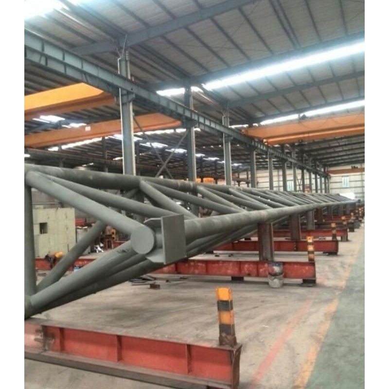 SB013 Steel Structure Framed Commercial Office Building Truss Prefab Construction