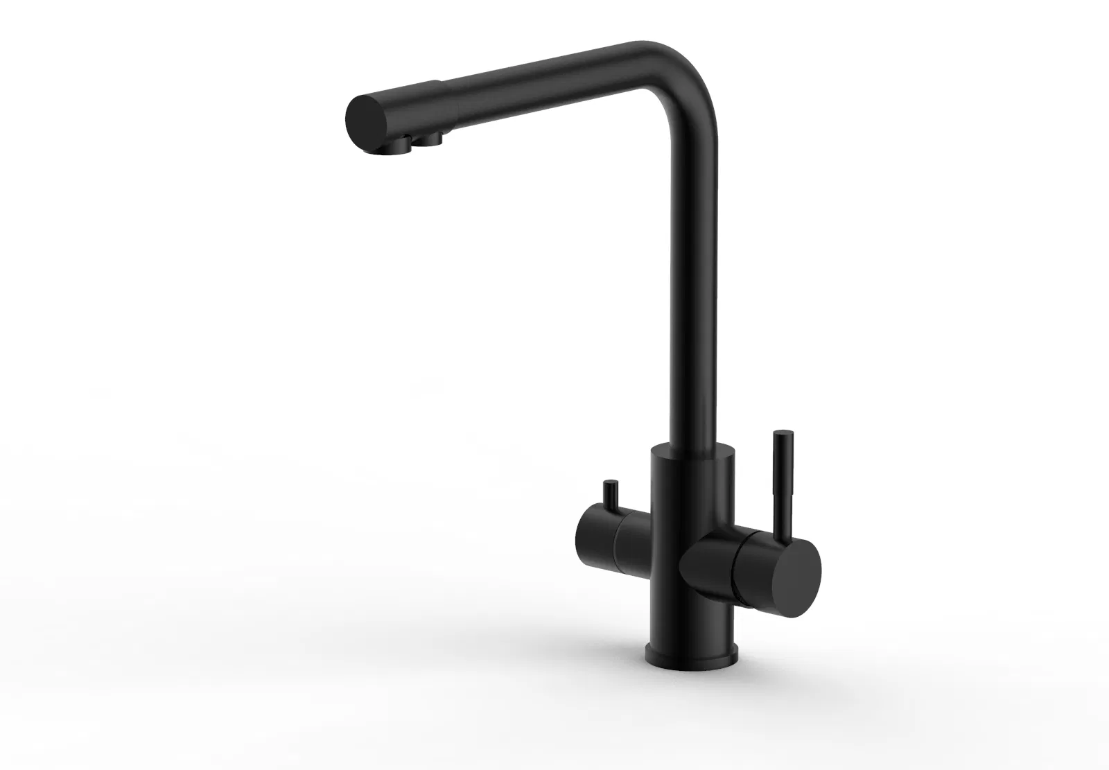 Matt Black SUS304 Stainless Steel Kitchen Drink Water Tap Purified Water Kitchen Faucet (NS9006-MB)