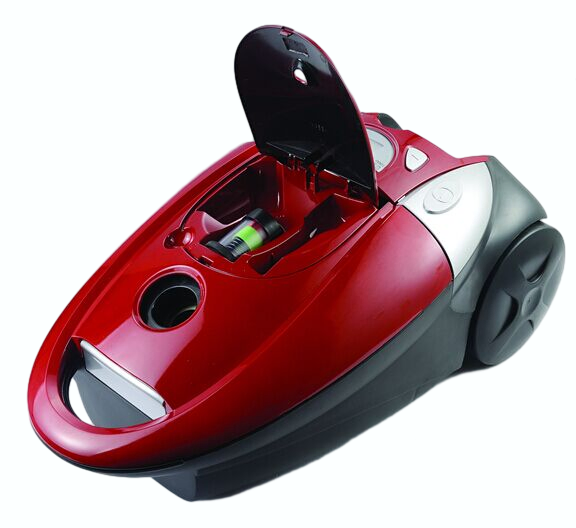 High-Efficiency Red LED Vacuum Cleaner for Home Use